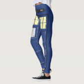 Leggings Royaume-Uni - Blue Police Public Call Box 1 (Gauche)