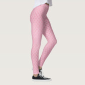 Leggings roze schaalpatroon (Rechts)