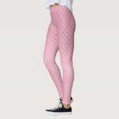 Leggings roze schaalpatroon (Links)