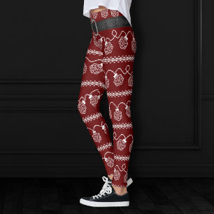 Leggings RPG Lights rouge   Imaginaire Tabletop Retro Gamer