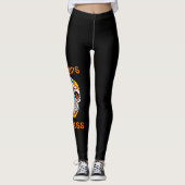 Leggings RSD/CRPS BADASS crâne à sucre (Devant)