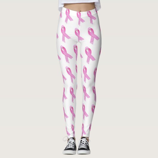 Leggings Ruban rose (Devant)