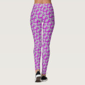 Leggings Ruban standard pourpre par Kenneth Yoncich (Dos)