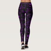 Leggings Ruban violet Multi...Fibro (Dos)