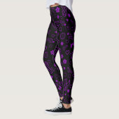 Leggings Ruban violet Multi...Fibro (Gauche)