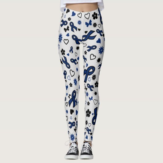 Leggings Rubans bleus Multi...Epstein Barr (Devant)