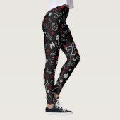 Leggings Rubans gris Multi..Diabète (Droite)