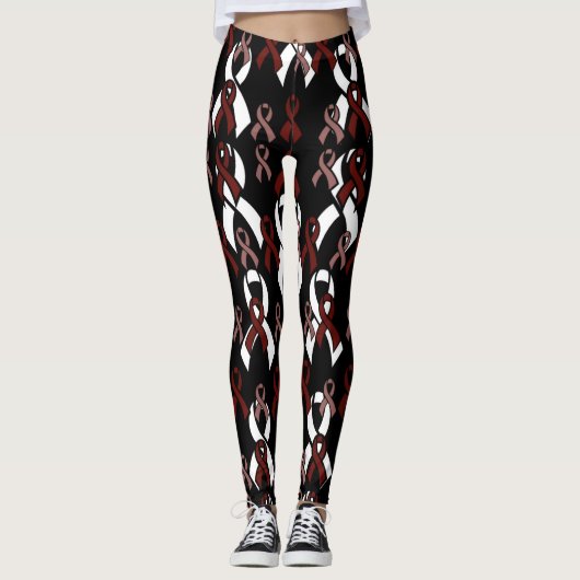 Leggings Rubans Maroon...APS (Devant)