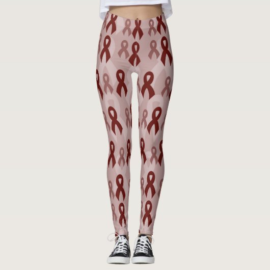 Leggings Rubans Maroon...APS (Devant)