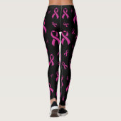 Leggings Rubans roses...Cancer du sein (Dos)