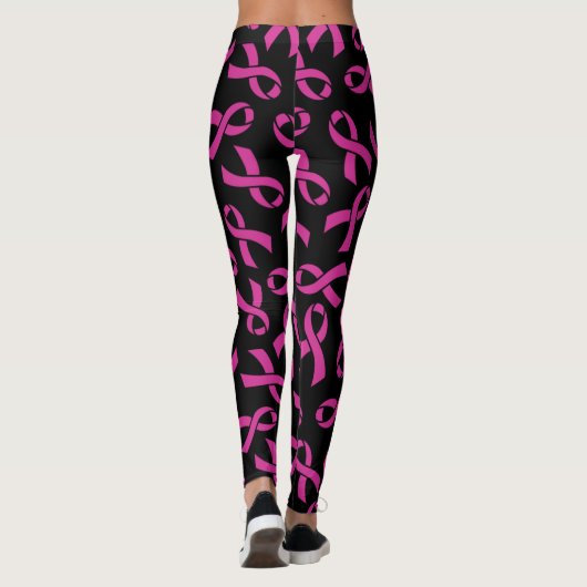 Leggings Rubans roses...Cancer du sein (Dos)