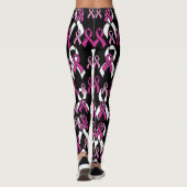 Leggings Rubans roses...Cancer du sein (Dos)