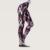 Leggings Rubans roses...Cancer du sein (Droite)