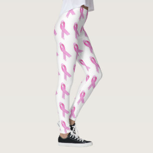 Leggings rubans roses élégants et féminins
