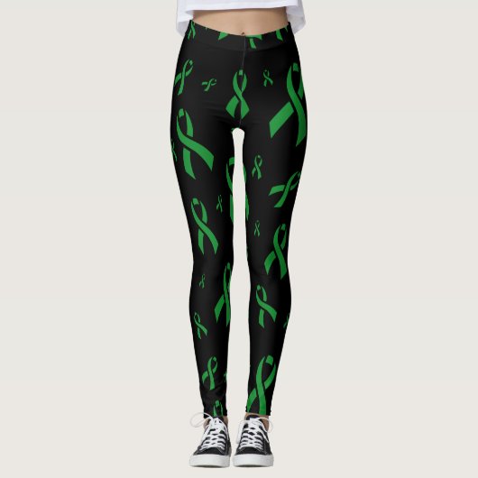 Leggings Rubans verts...Gastroparesis (Devant)
