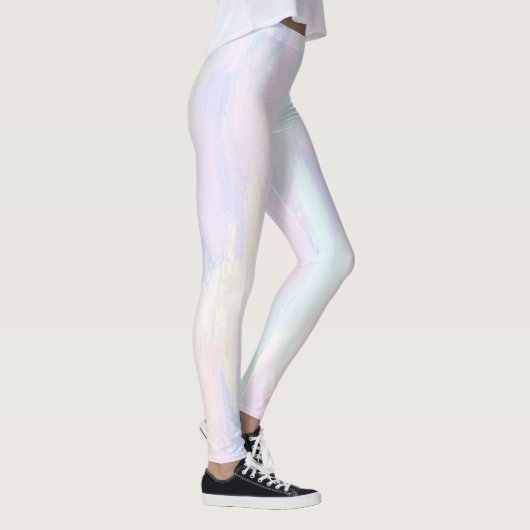 Leggings Rubriques de peinture Pastel (Droite)
