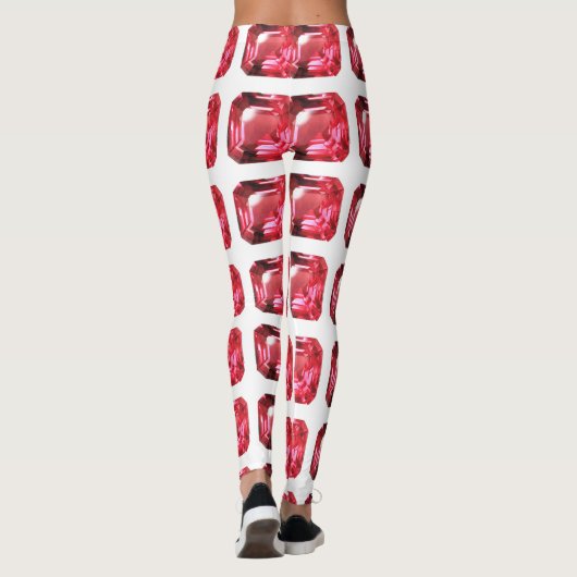 Leggings Ruby Gemstone rose (Dos)