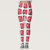 Leggings Ruby Gemstone rose (Devant)