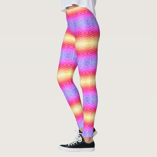 Leggings ruche colorée (Gauche)