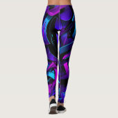 Leggings Rue Graffiti Abstraite (Dos)
