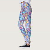 Leggings Rue Sésame | Motif de danse Super (Gauche)