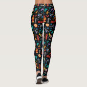 Leggings Rue Sésame | Motif d'Halloween (Dos)