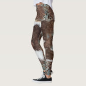 Leggings Russe Occidentale Cowhide Cowgirl (Gauche)