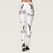 Leggings Rustic Est Né Pour Être Un Cowboy Sauvage (Dos)
