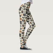Leggings Rustic Mudcloth Geometric Pattern (1) (Droite)