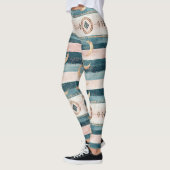 Leggings Rustique Céleste Rayure Lune Soleil Terreuse (10) (Gauche)