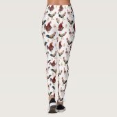 Leggings Rustiques Motifs de poulet (Dos)