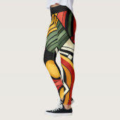 Leggings Rythmes de Percussion (Gauche)