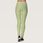 Leggings Sable vert citron (Dos)