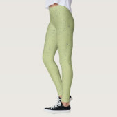 Leggings Sable vert citron (Gauche)