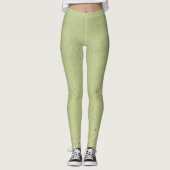 Leggings Sable vert citron (Devant)