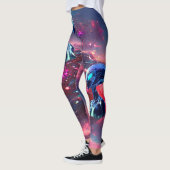 Leggings Sagesse Alien Psychédélique Scifi Art (Gauche)