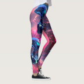 Leggings Sagesse Alien Psychédélique Scifi Art (Droite)