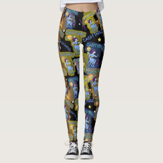 Leggings Sagittarius signe zodiaque du téléphone