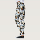 Leggings Saint Bernard Laisser Neige Noël (Gauche)