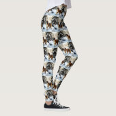 Leggings Saint Bernard Laisser Neige Noël (Droite)