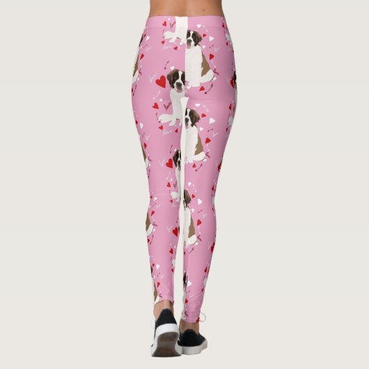 Leggings Saint Bernard Valentines (Dos)