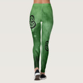Leggings Saint Patrick CELTIQUE MAGIQUE de SHAMROCK de (Dos)