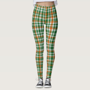 Leggings Saint Patrick's day Irlande Drapeau couleur en vic