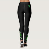 leggings - Saint Patrick's day shamrock (Dos)