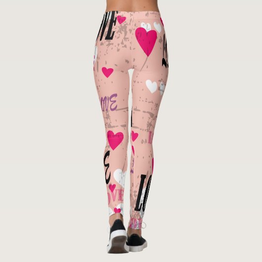 Leggings Saint Valentin Amour (Dos)