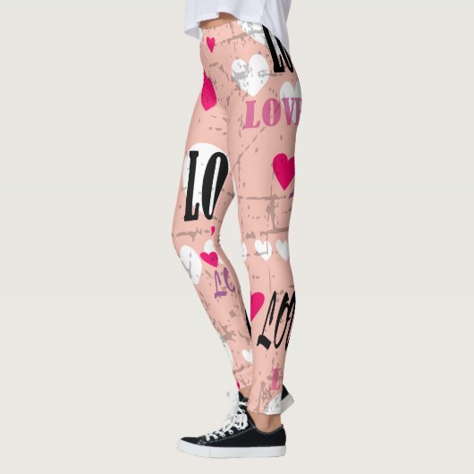 Leggings Saint Valentin Amour (Gauche)
