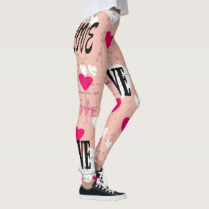 Leggings Saint Valentin Amour