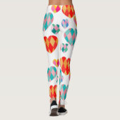 Leggings Saint Valentin Art déco (Dos)