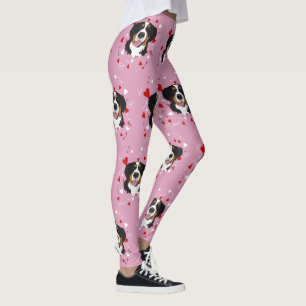 Leggings Saint Valentin bernois de chien de montagne