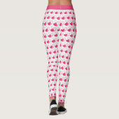 Leggings Saint-Valentin Coeurs Tordus (Dos)